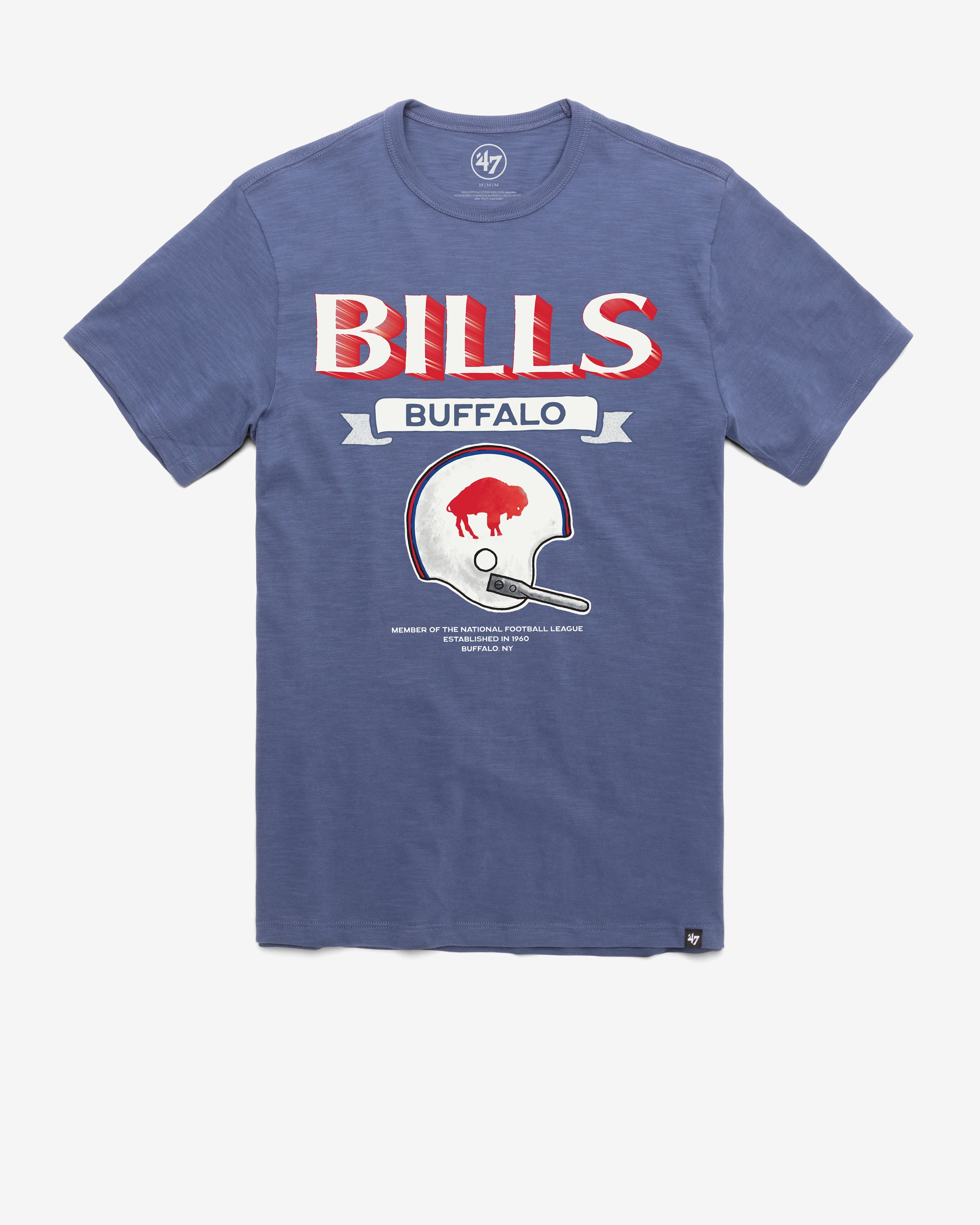 BUFFALO BILLS HISTORIC LONG HAUL '47 SCRUM TEE