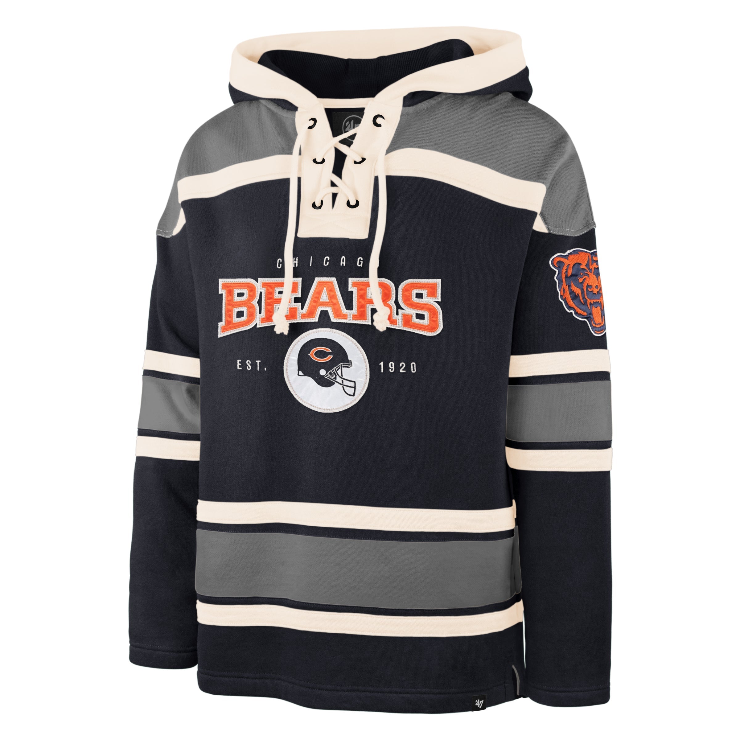 CHICAGO BEARS FIRST DOWN '47 SUPERIOR LACER HOOD