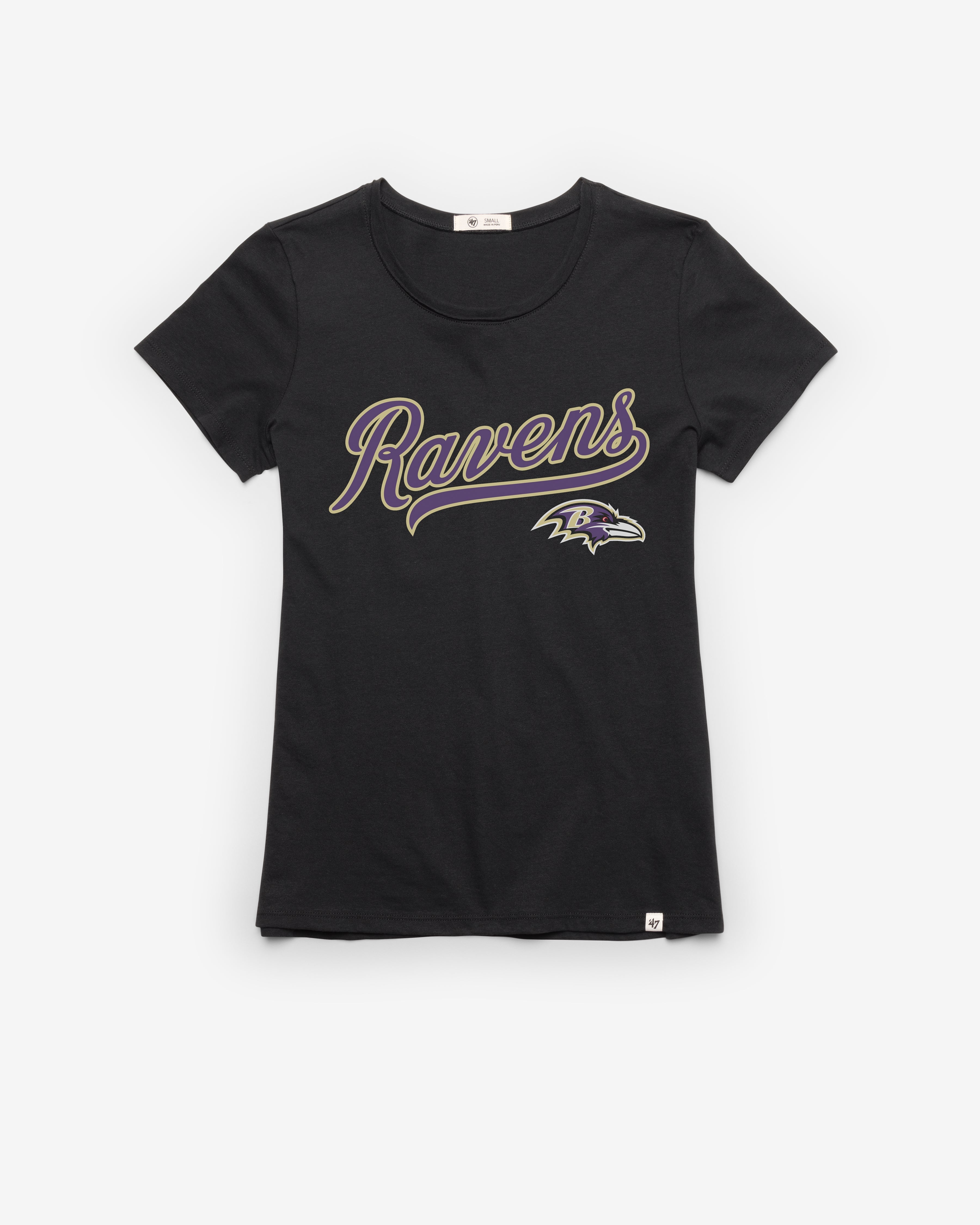 BALTIMORE RAVENS TAIL SWEEP '47 FRANKIE TEE WOMENS