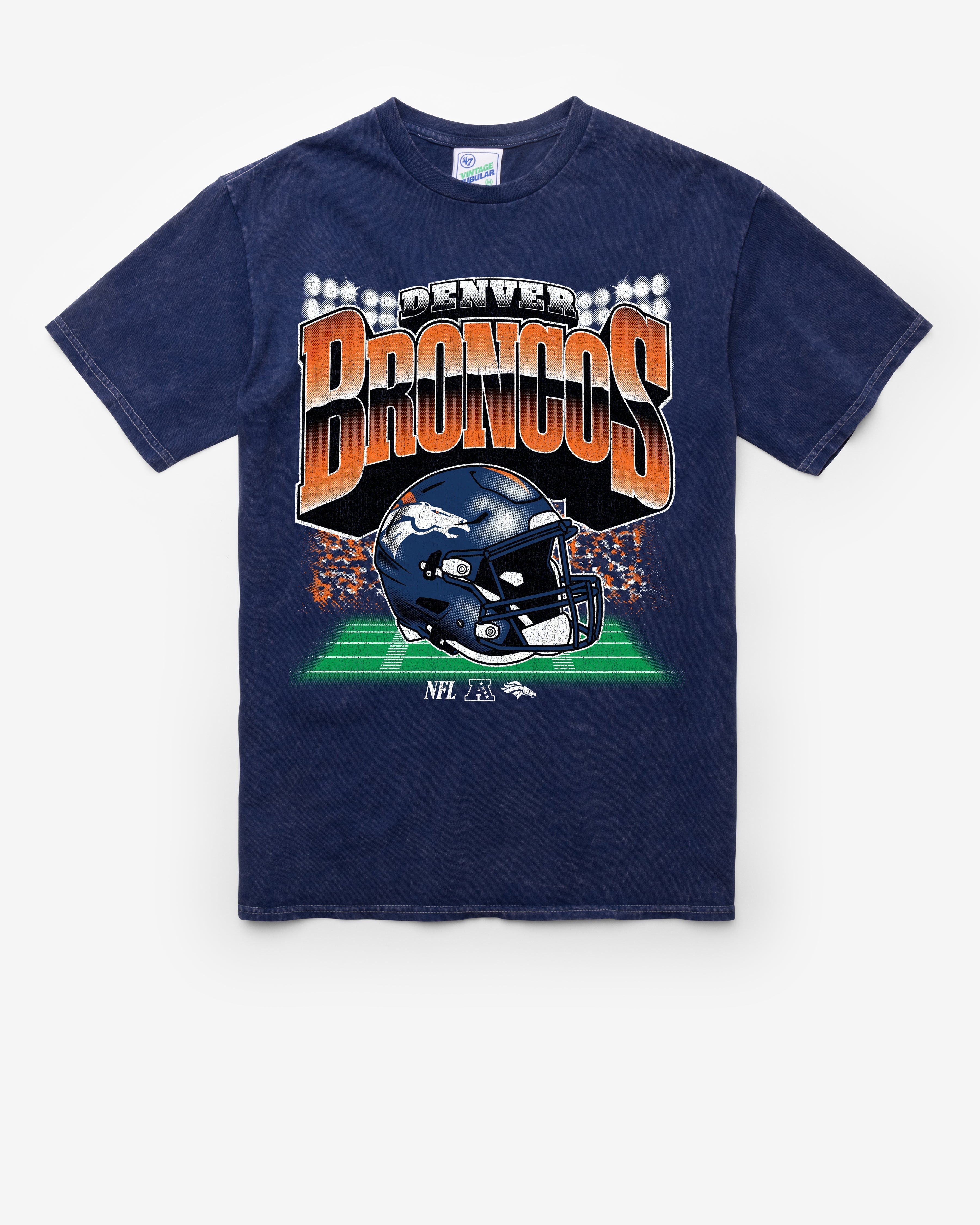 DENVER BRONCOS BLINDSIDE VINTAGE '47 TUBULAR TEE
