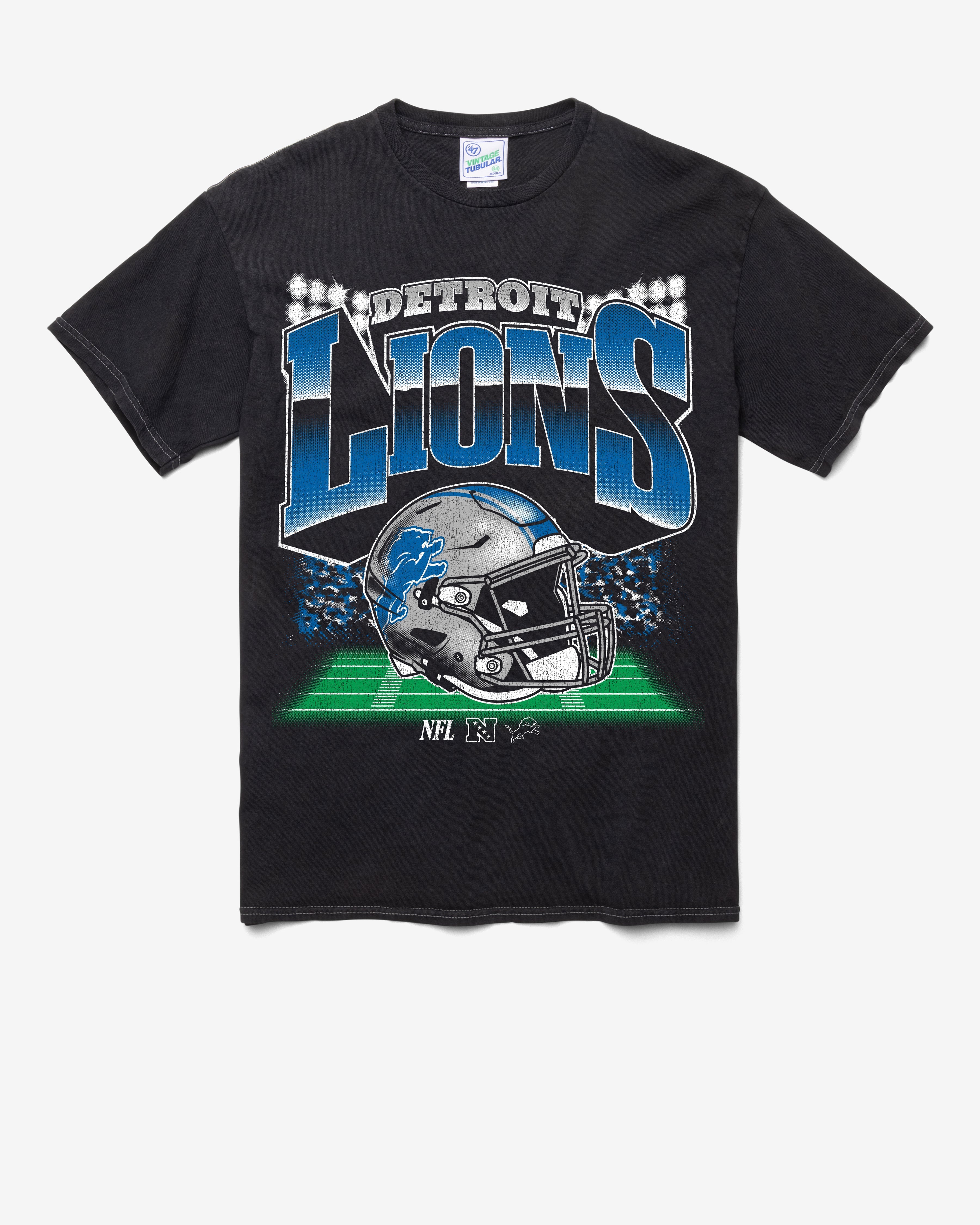 DETROIT LIONS BLINDSIDE VINTAGE '47 TUBULAR TEE