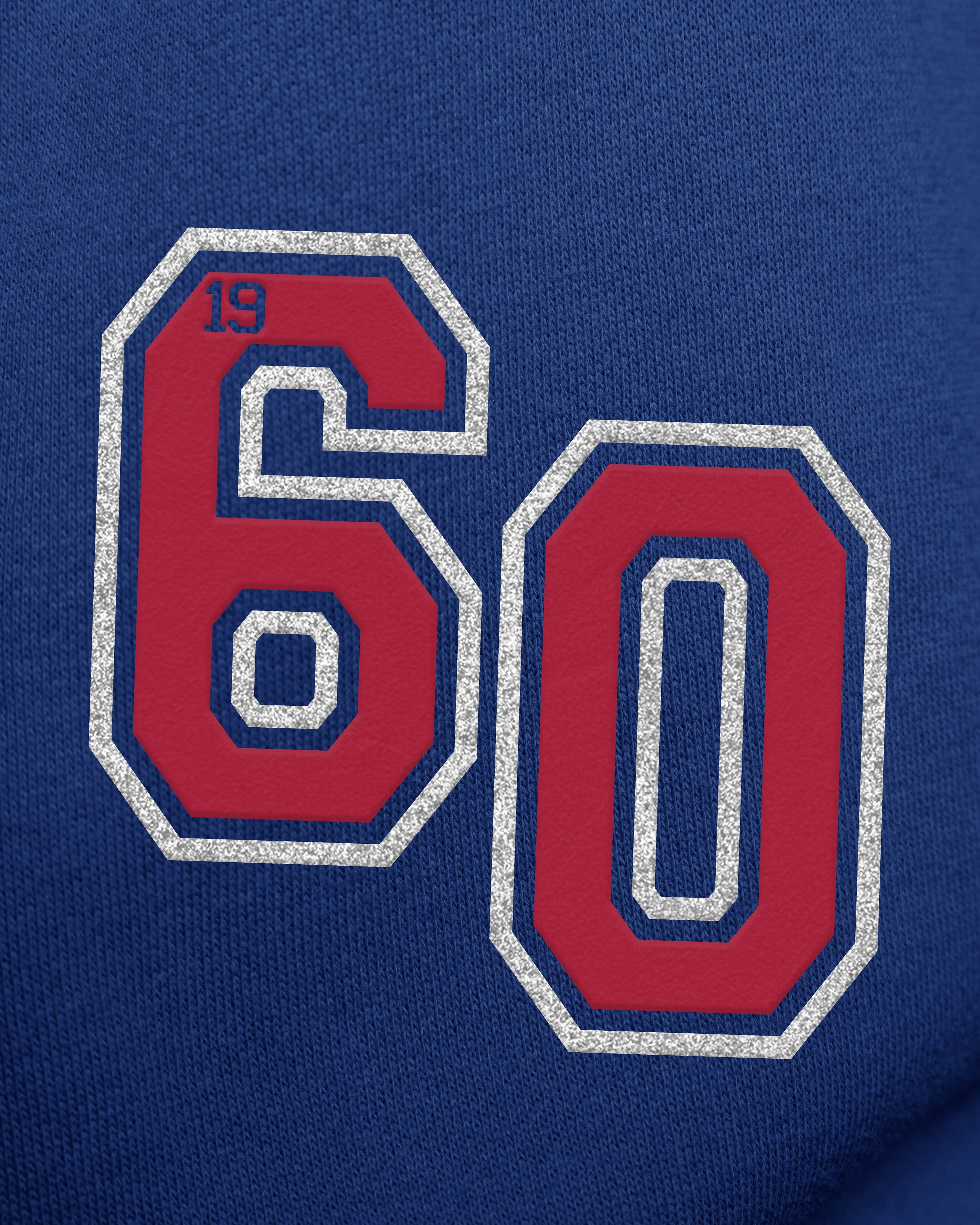 BUFFALO BILLS STONEY CLOVER LANE X '47 OVERSIZED GLITTER ARCH CREW WOMENS