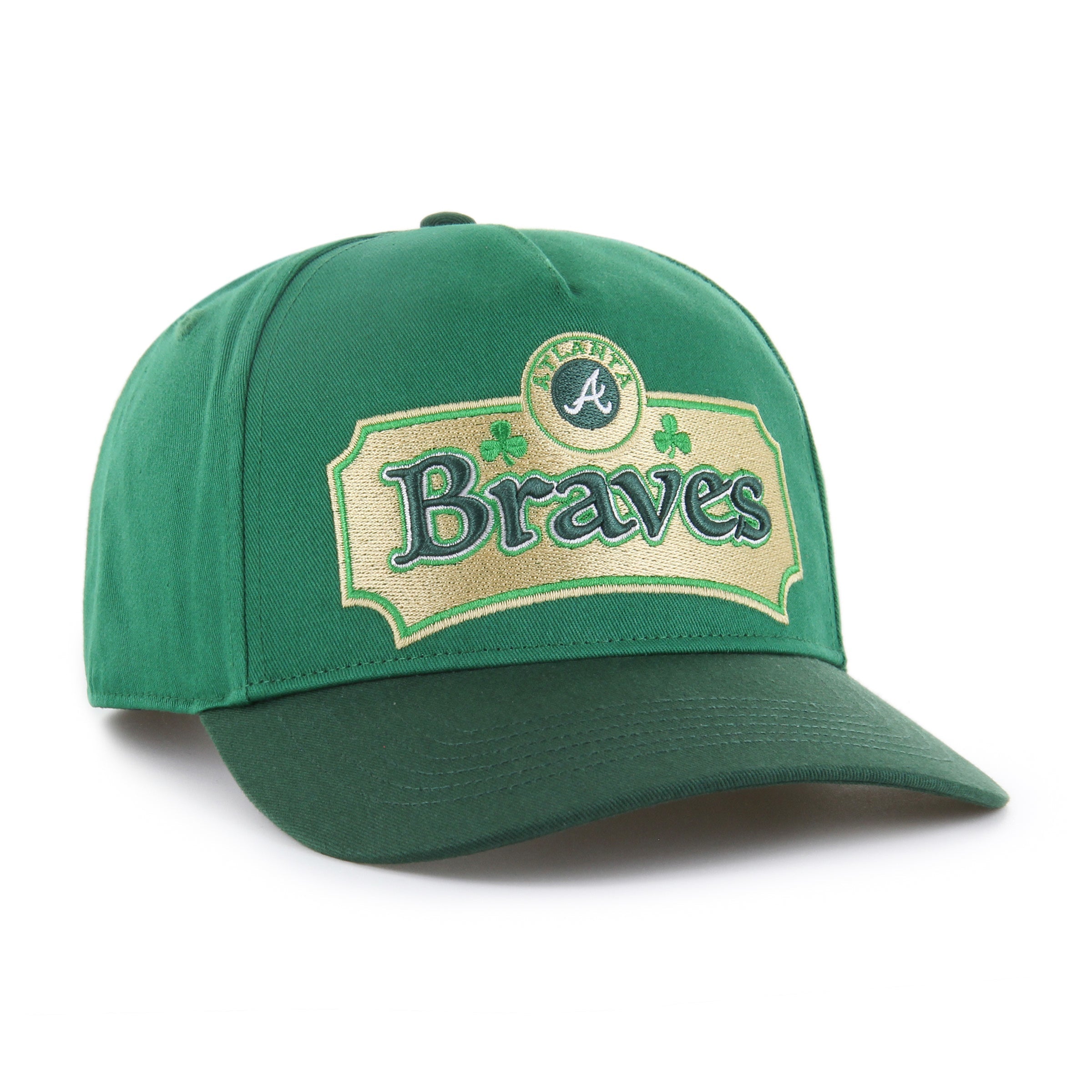 ATLANTA BRAVES ST. PADDY'S DOUBLE SHAMROCK '47 HITCH