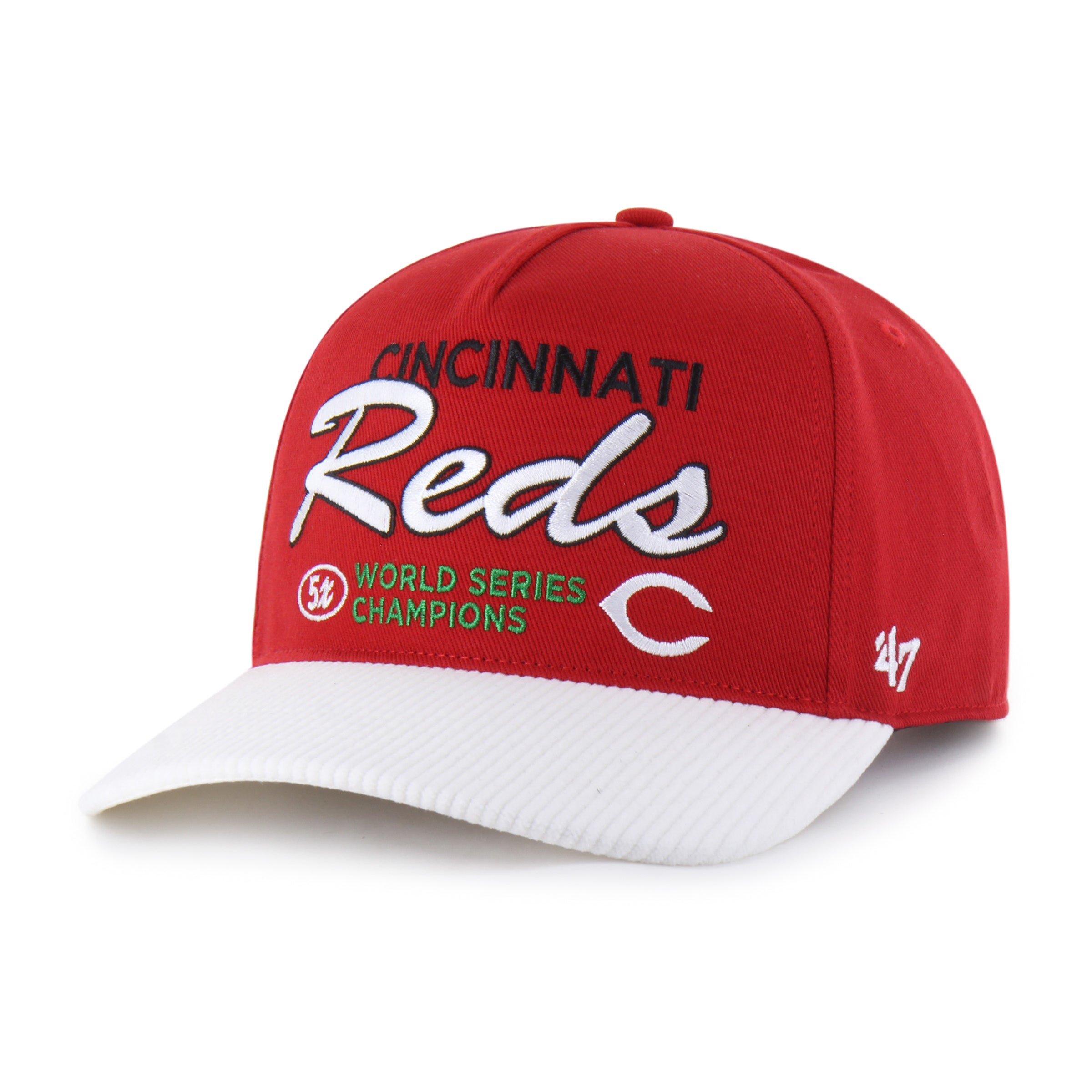 CINCINNATI REDS COOPERSTOWN WORLD SERIES MULTI TIME '47 HITCH RF RELAXED FIT