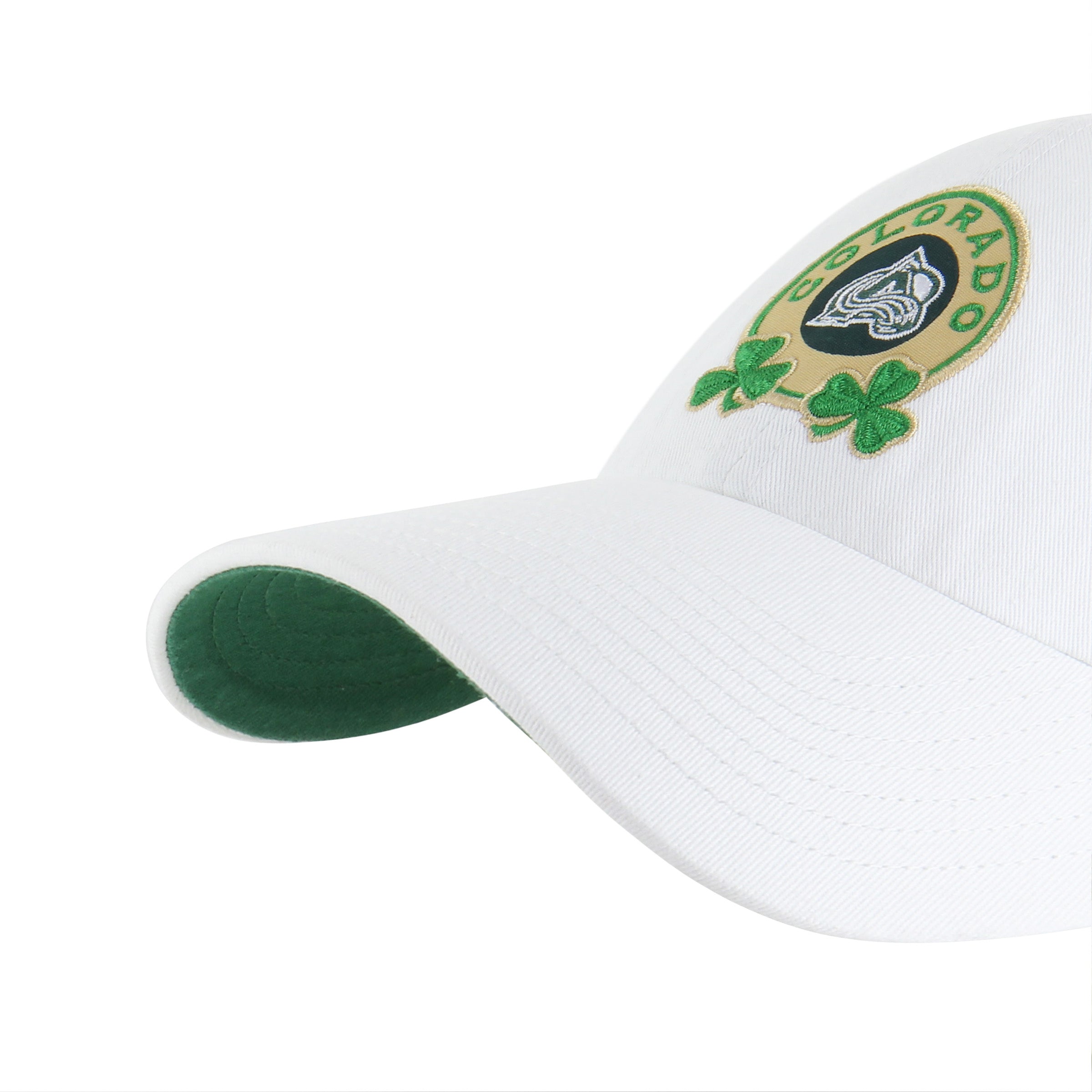 COLORADO AVALANCHE ST. PADDY'S DOUBLE SHAMROCK '47 CLEAN UP