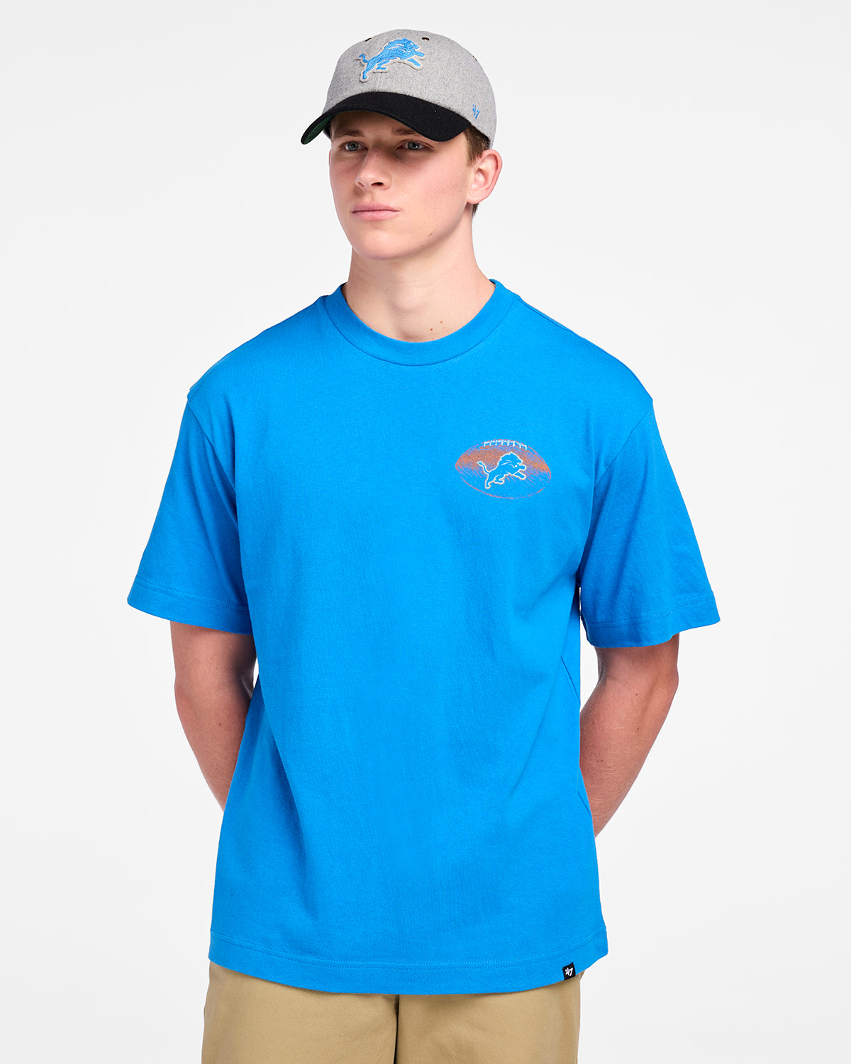 DETROIT LIONS GAME ON '47 FOUNDATION TEE
