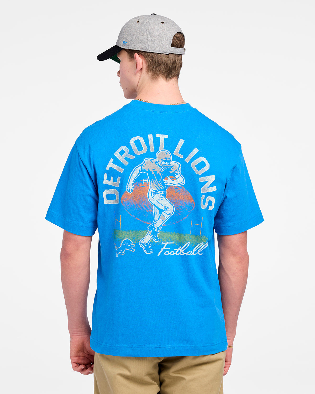 DETROIT LIONS GAME ON '47 FOUNDATION TEE