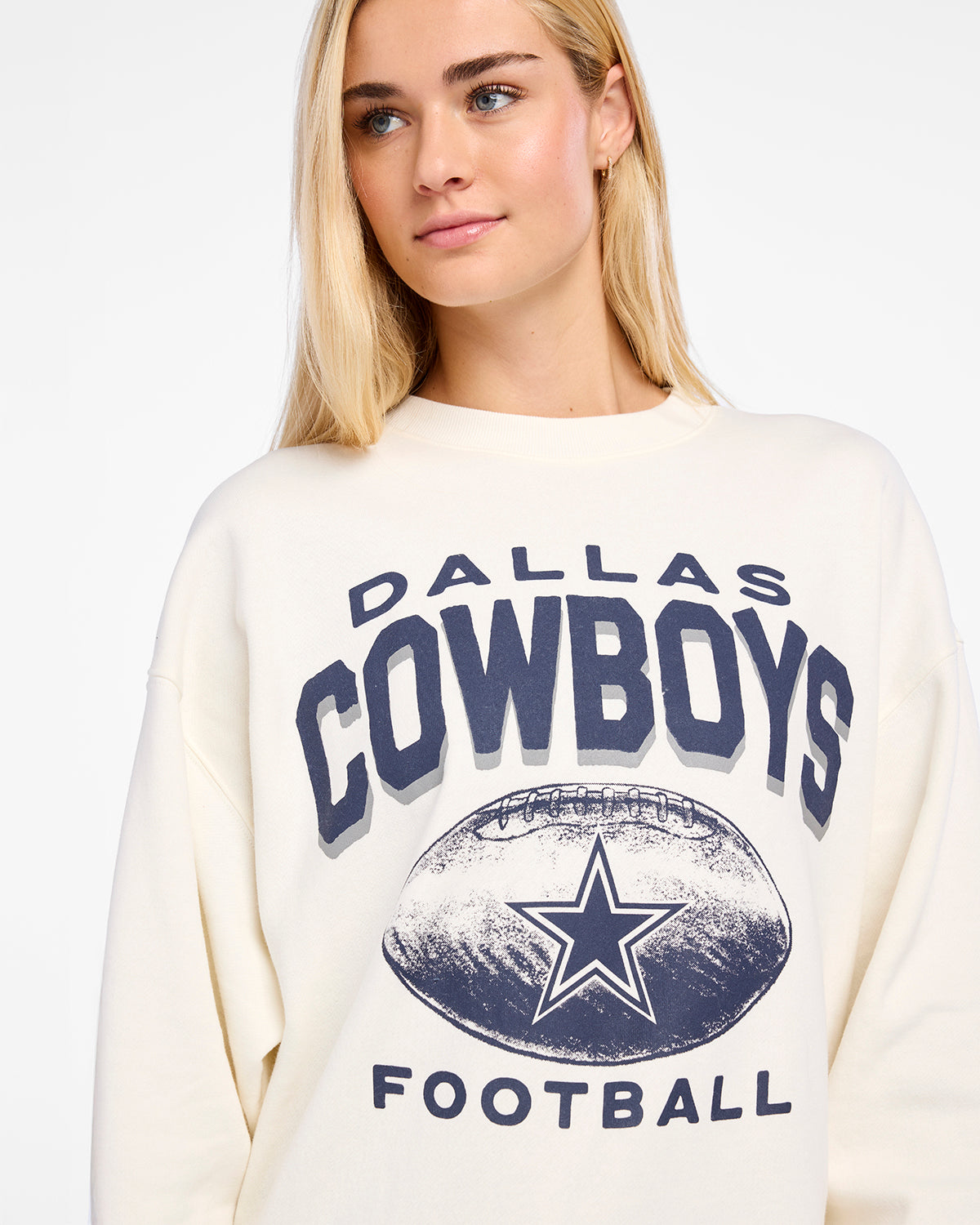 DALLAS COWBOYS ARCH CLOUD '47 OVERSIZED CREW WOMENS